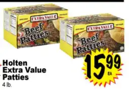 Superior Grocers Holten Extra Value Patties offer