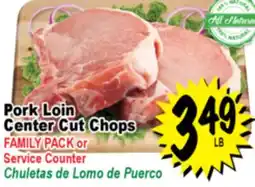 Superior Grocers Pork Loin Center Cut Chops offer
