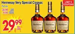 Superior Grocers Hennessy Very Special Cognac offer