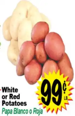 Superior Grocers White or Red Potatoes offer