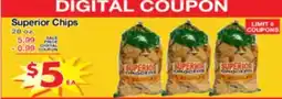 Superior Grocers Superior Chips offer