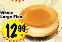 Superior Grocers Whole Large Flan offer