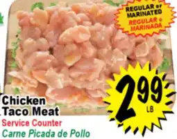 Superior Grocers Chicken Taco Meat offer