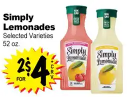 Superior Grocers Simply Lemonades offer