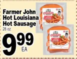 Superior Grocers Farmer John Hot Louisiana Hot Sausage offer