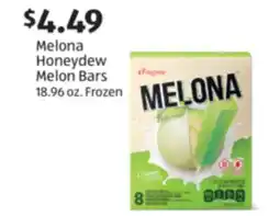 Aldi Melona Honeydew Melon Bars offer