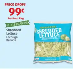 Aldi Little Salad Bar Shredded Lettuce offer