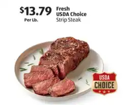 Aldi Fresh USDA Choice Strip Steak offer