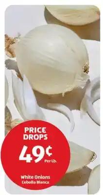 Aldi White Onions offer