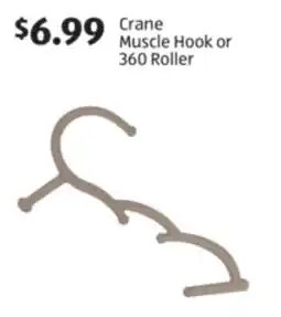 Aldi Crane Muscle Hook or 360 Roller offer