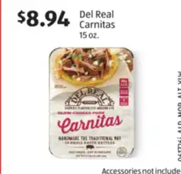 Aldi Del Real Carnitas offer