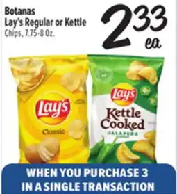 El Super Regular or Kettle Chips offer