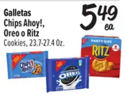 El Super Galletas Chips Ahoy! Oreo o Ritz offer