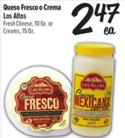 El Super Fresh Cheese, 10 Oz. or Creams, 15 Oz offer