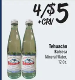 El Super Balseca Mineral Water offer