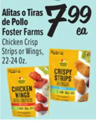 El Super Chicken Crisp Strips or Wings offer