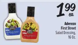 El Super Aderezo First Street Salad Dressing offer