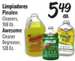El Super Pinalen Cleaners, 108 Oz. Awesome Cleaner Degreaser, 128 Oz offer