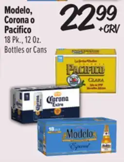 El Super Modelo, Corona o Pacifico offer