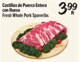 El Super Fresh Whole Pork Spareribs offer