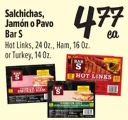 El Super Hot Links, 24 Oz., Ham, 16 Oz. or Turkey, 14 Oz offer