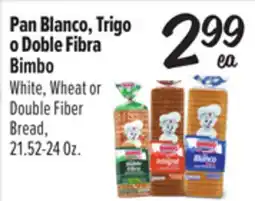 El Super White, Wheat or Double Fiber Bread offer