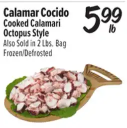El Super Cooked Calamari Octopus Style offer