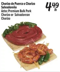 El Super Aztec Premium Bulk Pork Chorizo or Salvadorean Chorizo offer