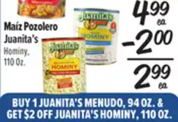 El Super Hominy offer
