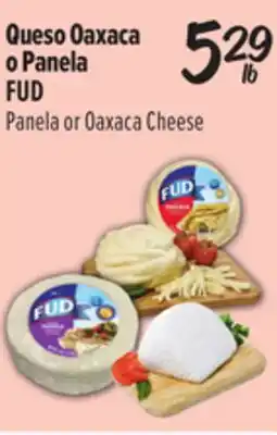 El Super Panela or Oaxaca Cheese offer