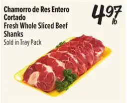 El Super Fresh Whole Sliced Beef Shanks offer