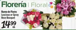 El Super Luscious or Spray Rose Bouquet offer