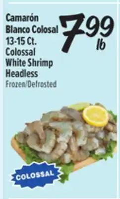El Super Colossal White Shrimp Headless offer