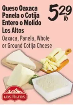 El Super Oaxaca, Panela, Whole or Ground Cotija Cheese offer