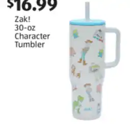 Aldi Zak! 30-oz Character Tumbler offer