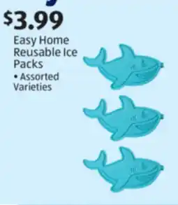 Aldi Easy Home Reusable Ice Packs offer