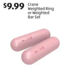 Aldi Crane Weighted Ring or Weighted Bar Set offer