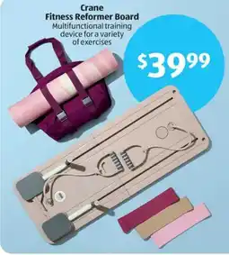 Aldi Crane Fitness Reformer Board offer