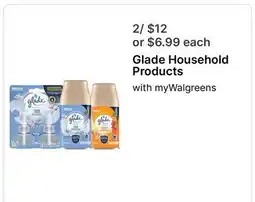 Walgreens Glade Household Products offer