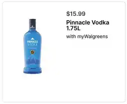 Walgreens Pinnacle Vodka offer