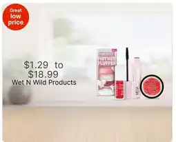 Walgreens Wet N Wild Products offer