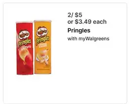 Walgreens Pringles offer