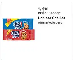 Walgreens Nabisco Cookies offer