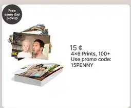 Walgreens 4x6 Prints offer
