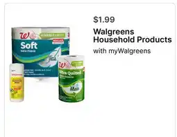 Walgreens Walgreens Household Products offer