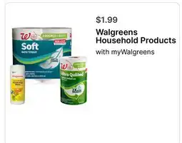 Walgreens Walgreens Household Products offer