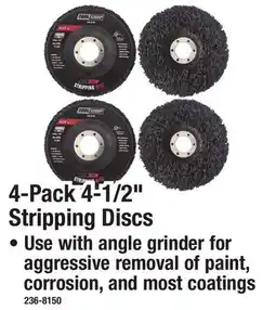 Menards 4-Pack 4-1/2 Stripping Discs offer