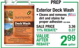 Menards Exterior Deck Wash offer