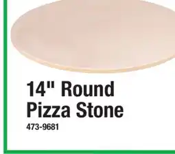 Menards 14 Round Pizza Stone offer