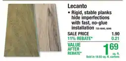 Menards Lecanto offer
